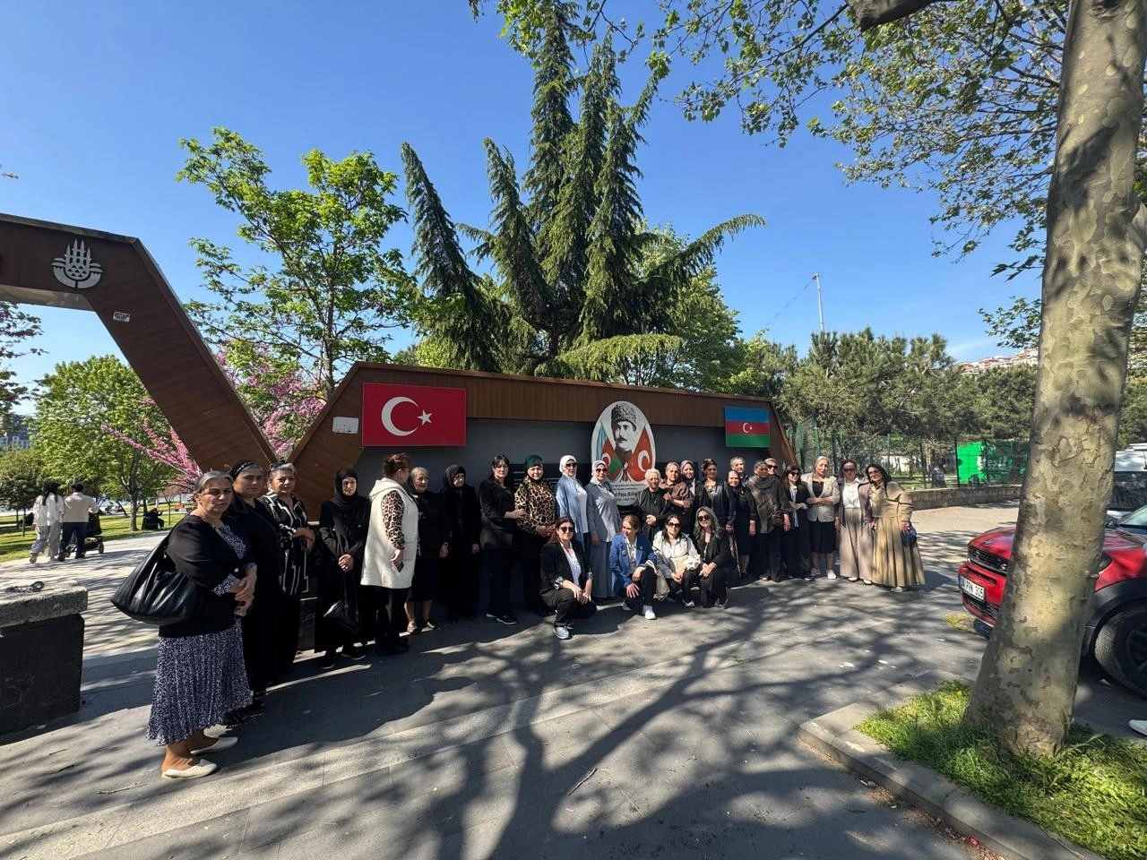 Şəhid ailələri Çanaqqala şəhərini ziyarət ediblər - FOTOLAR