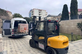 Azərbaycandan Ukraynaya generatorlar göndərilib - FOTO