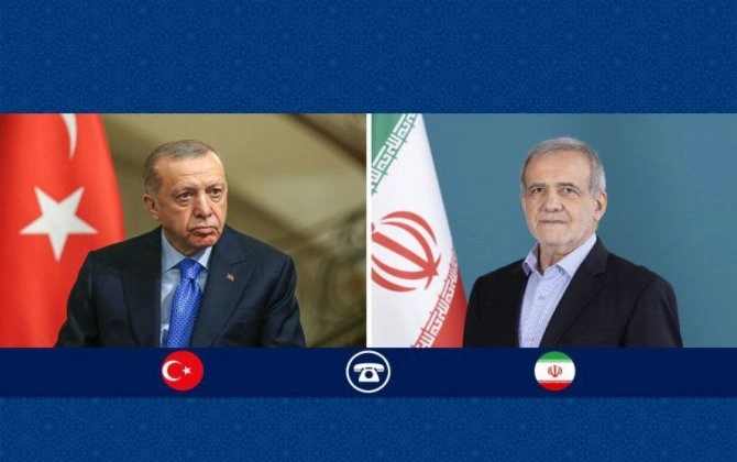 Ərdoğan Pezeşkiana İranda baş verənləri yaxından izlədiyini bildirib