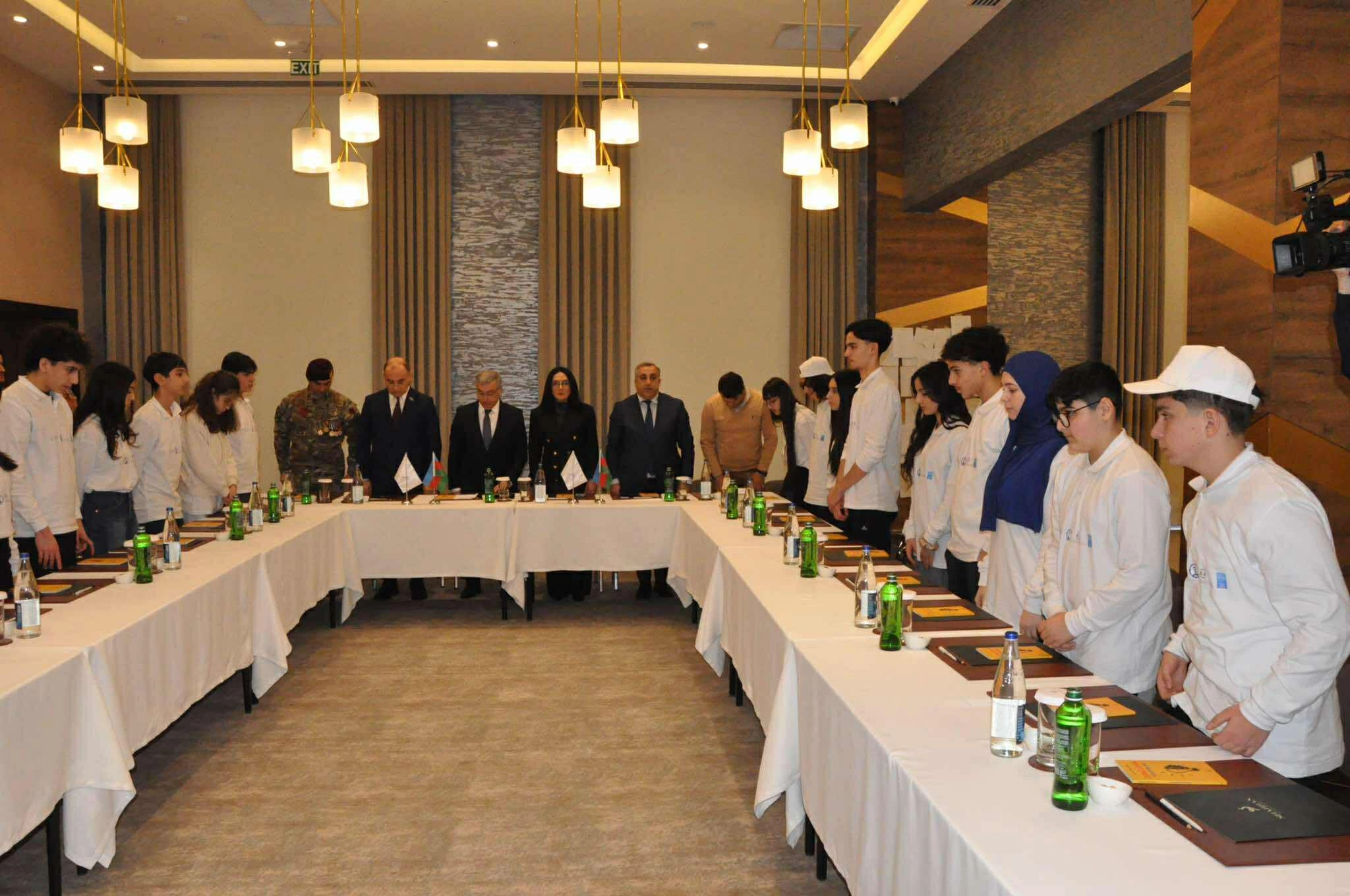 Şabranda VII “Qardaşlaşmış Qarabağ Məktəbləri” Qış düşərgəsinə start verildi - FOTO