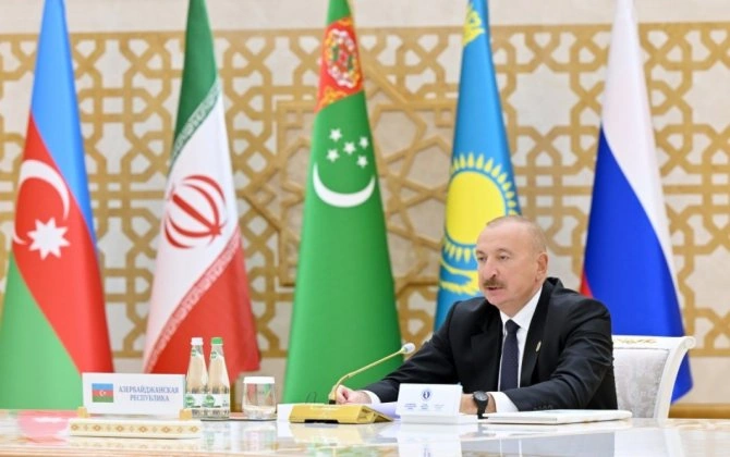 “Prezident İlham Əliyevin Xəzərlə baglı səyləri bütün dünya tərəfindən dəstəklənməlidir”