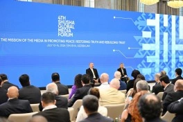 Prezident İlham Əliyev IV Şuşa Qlobal Media Forumunun açılışında iştirak edib - FOTO - VİDEO - YENİLƏNİB