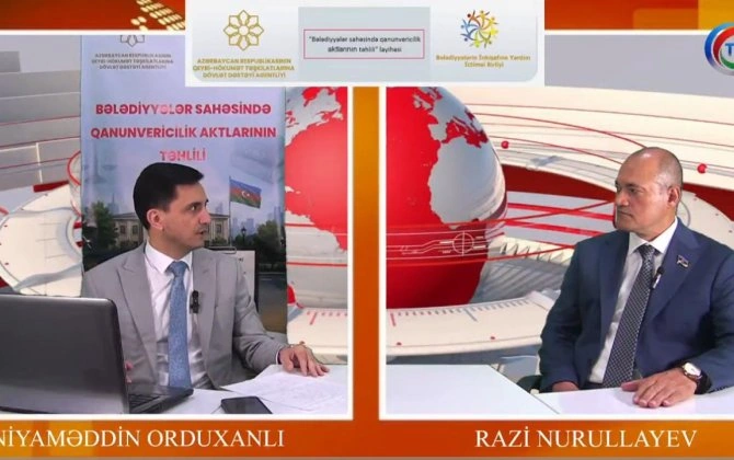 Razi Nurullayev QHT-nin icra etdiyi layihə ilə bağlı danışdı - VİDEO