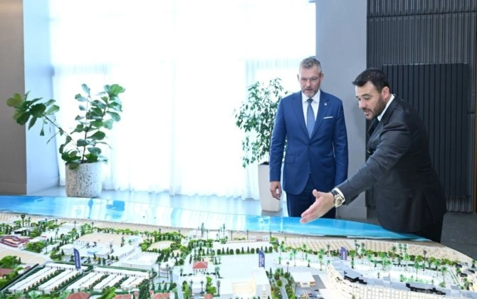 Slovakiya Prezidenti “Sea Breeze”lə tanış olub - FOTO