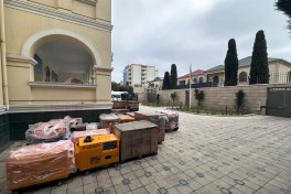 Azərbaycandan Ukraynaya generatorlar göndərilib - FOTO