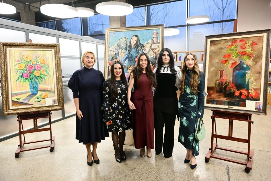 Leyla və Alena Əliyevalar DOST İnklüziv İnkişaf və Yaradıcılıq Mərkəzini ziyarət ediblər - FOTOLAR