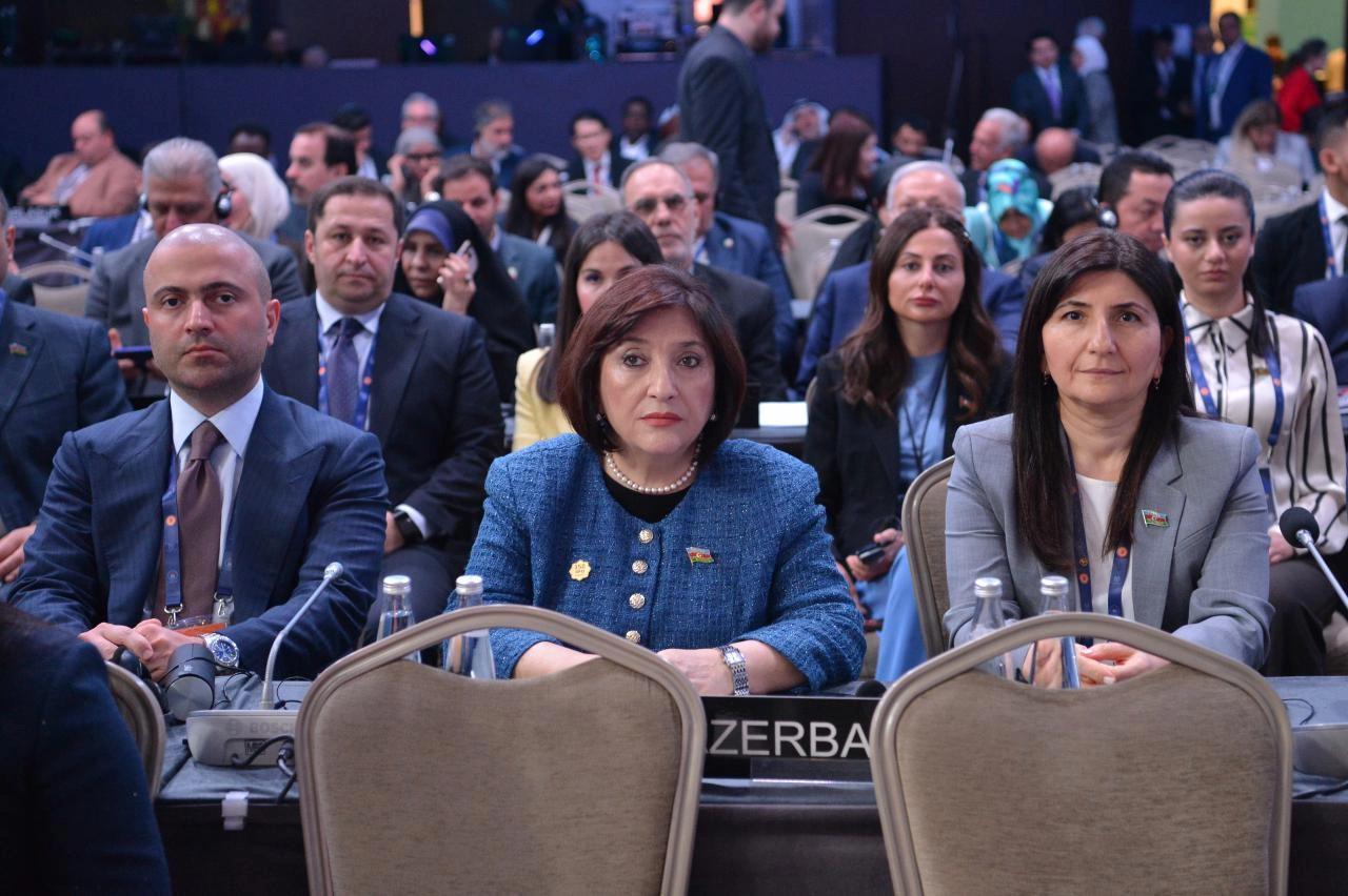 Sahibə Qafarova Parlamentlərarası İttifaqın 152-ci Assambleyasının iclasında çıxış edib - FOTO