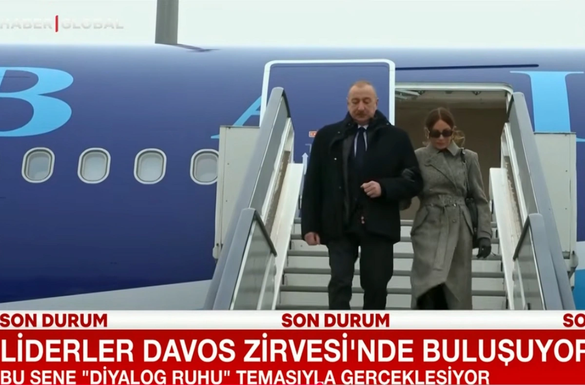 "Haber Global": İlham Əliyev Davosda dünya liderləri ilə bir araya gəlir - VİDEO