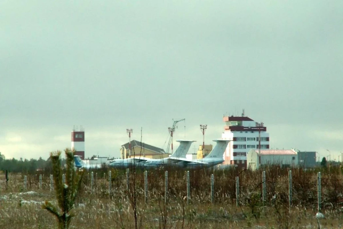 Rusiyanın Koqalım şəhərinin aeroportu dron təhlükəsinə görə bağlanıb