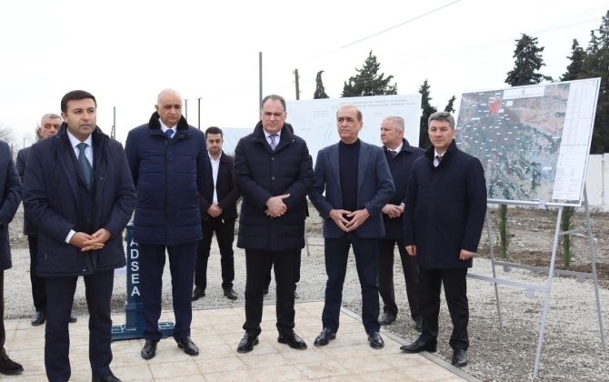 Göyçayın İkinci Ərəbcəbirli kəndi içməli su ilə təmin edilib
