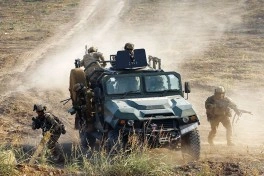 Azərbaycan, Türkiyə və Özbəkistan hərbi qulluqçuları taktiki fəaliyyətləri yerinə yetirib - FOTO
