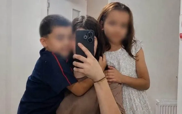 Uşaqları əlindən alınan ana övladlarına qovuşdu