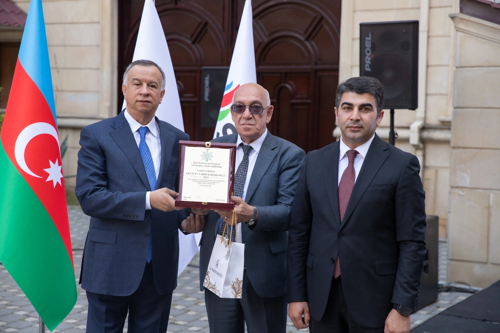 YAP Nərimanov və SOCAR 15 iyun Milli Qurtuluş Günü ilə bağlı tədbir keçirdi - FOTOLAR