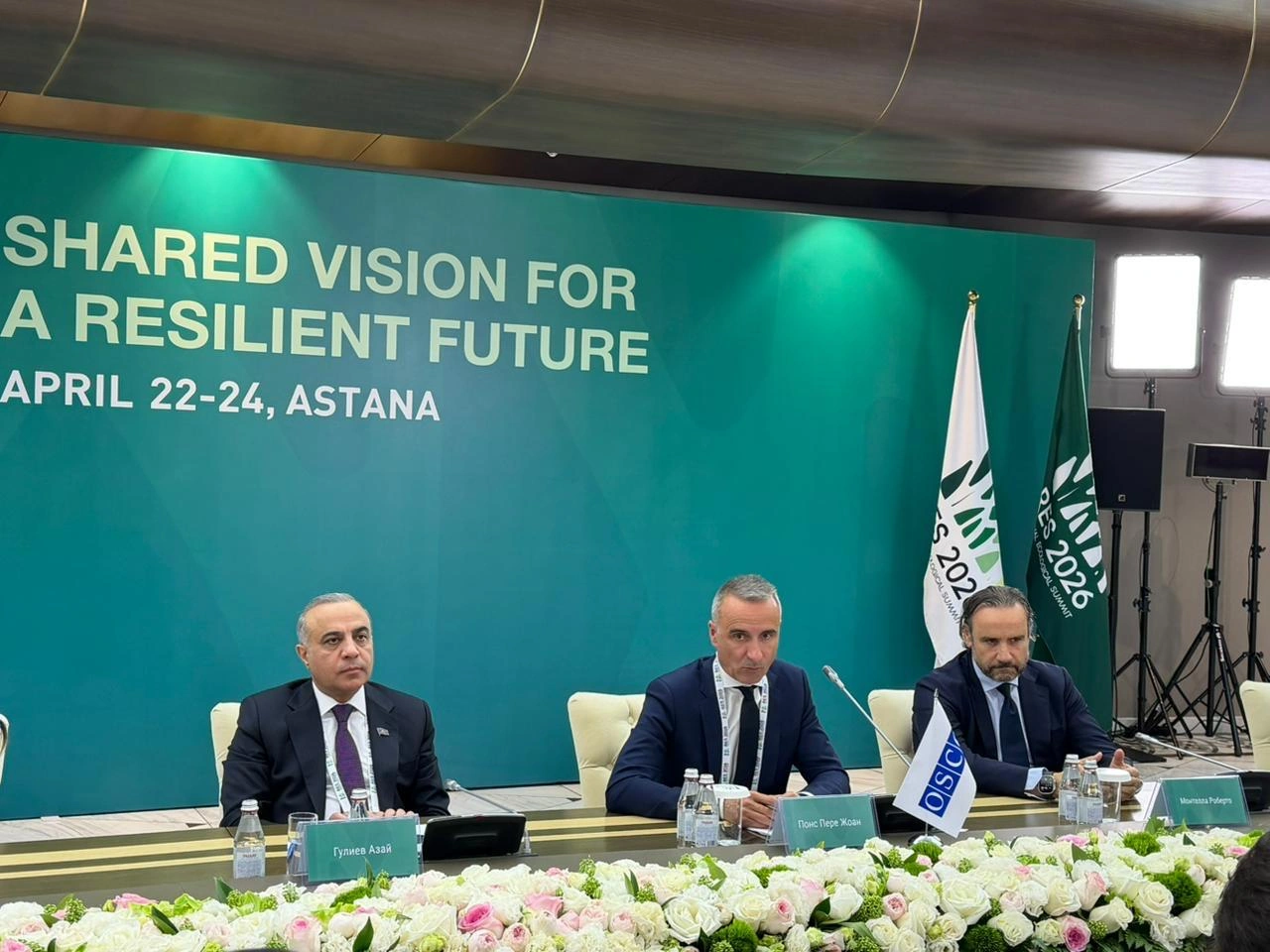 “Azay Quliyev: "Qazaxıstanın ekoloji təşəbbüslərinə ATƏT PA-nın siyasi dəstəyi regional sabitlik üçün mühüm əhəmiyyət kəsb edir”