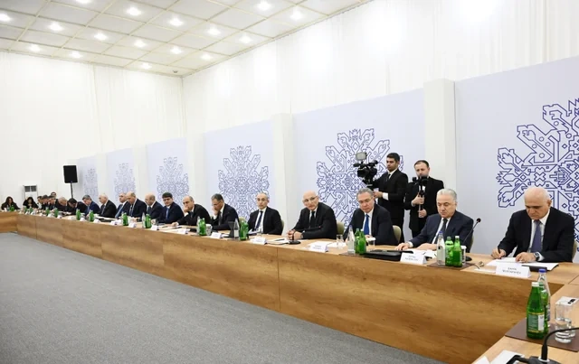 Samir Nuriyev Xocavənddə iclas keçirdi - FOTOLAR