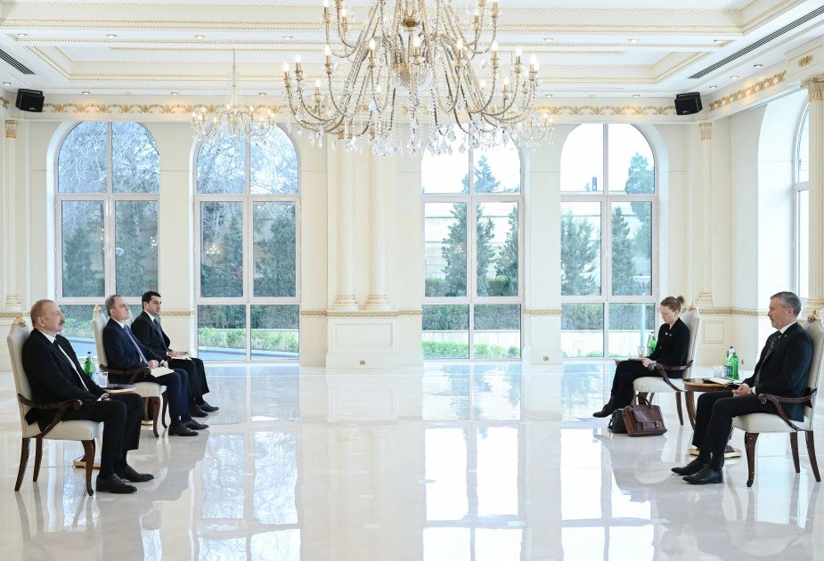 Prezident yeni səfirlərin etimadnamələrini qəbul etdi - FOTOLAR