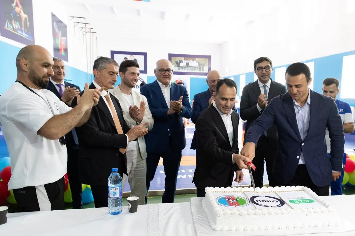 Azərbaycanda yeni güləş zalları istifadəyə verilib - FOTO/VİDEO