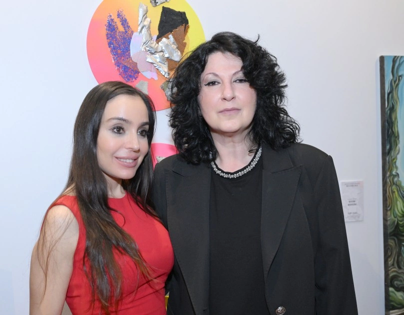 Leyla və Arzu Əliyevalar Tiranada MAMA "Ana təbiət" beynəlxalq incəsənət sərgisinin açılışında - FOTOLAR
