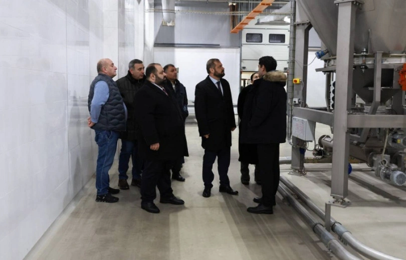 Ermənistanda regionun ən böyük şokolad fabriki tikilir...-FOTOLAR