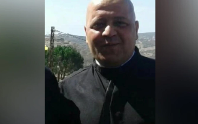 İsrailin hücumları nəticəsində xristian keşiş də öldü...