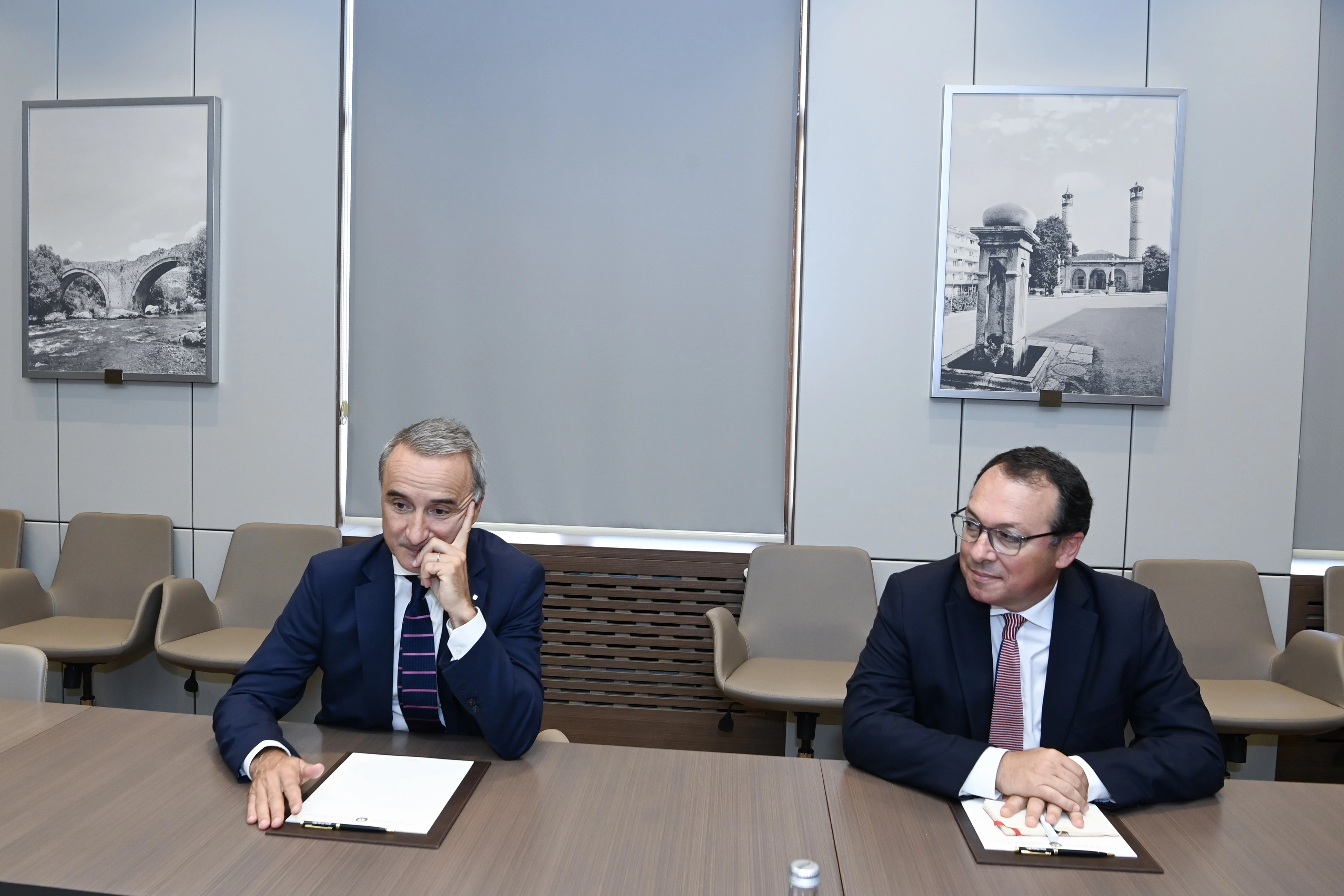 Ceyhun Bayramov ATƏT Parlament Assambleyasının Prezidenti ilə görüşdü - FOTO