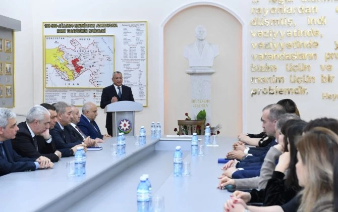 Dövlət Komitəsində Xocalı soyqırımının ildönümü ilə əlaqədar tədbir keçirilib - FOTO