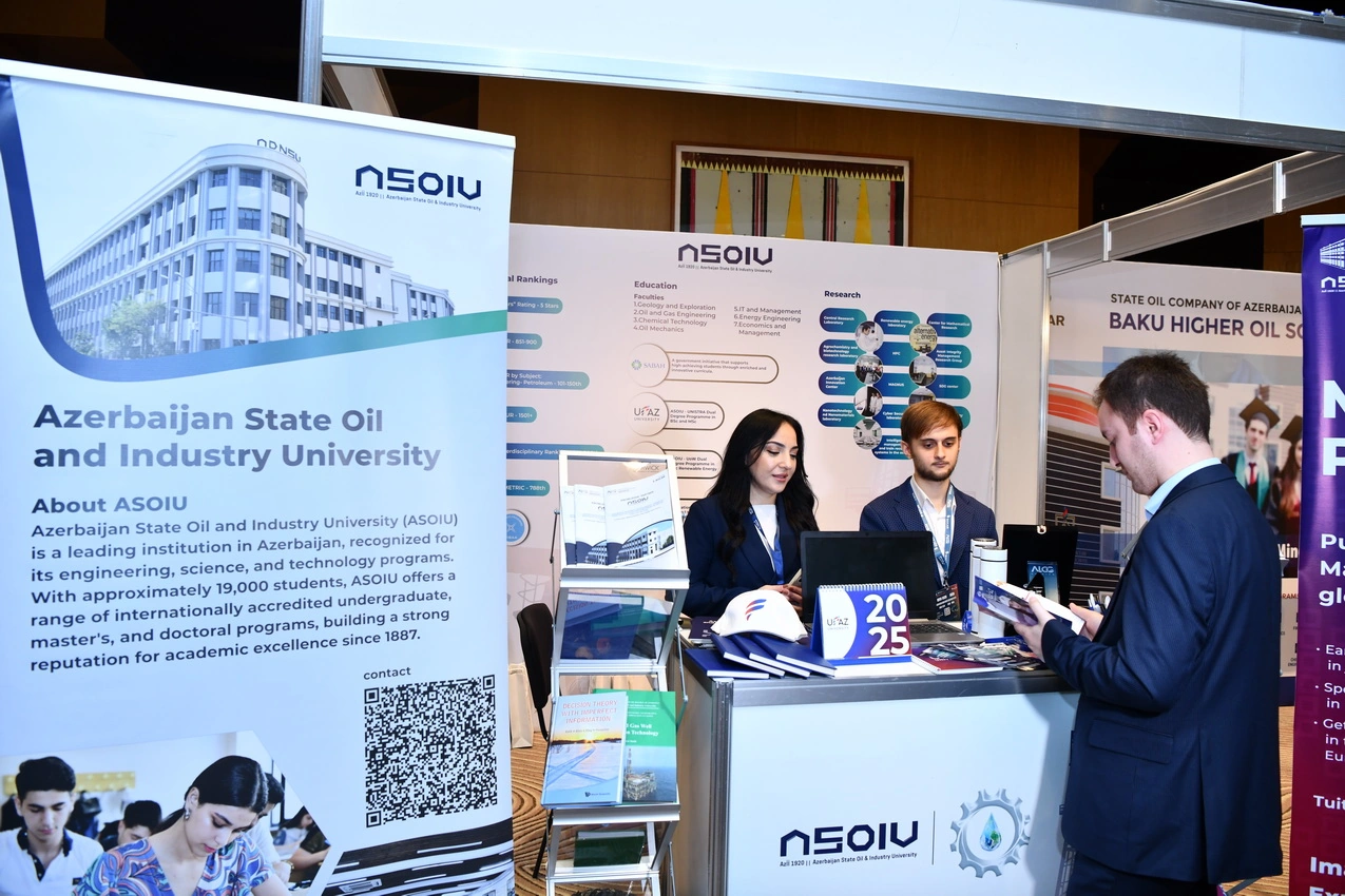 ADNSU “AICC CASPIAN 2025”də təhsil və tədqiqat tərəfdaşı kimi iştirak edir - FOTO
