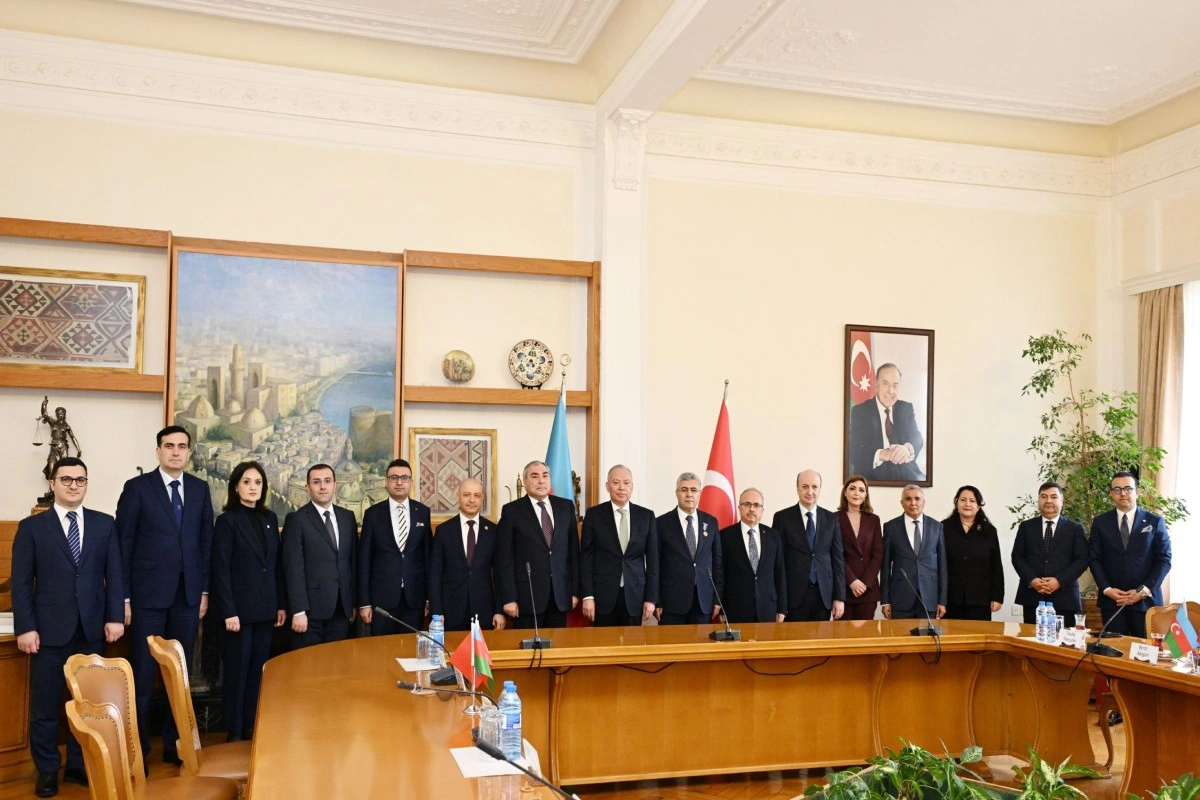 Konstitusiya Məhkəməsində Türkiyə Ali Məhkəməsinin Baş prokuroru ilə görüş keçirilib - FOTO
