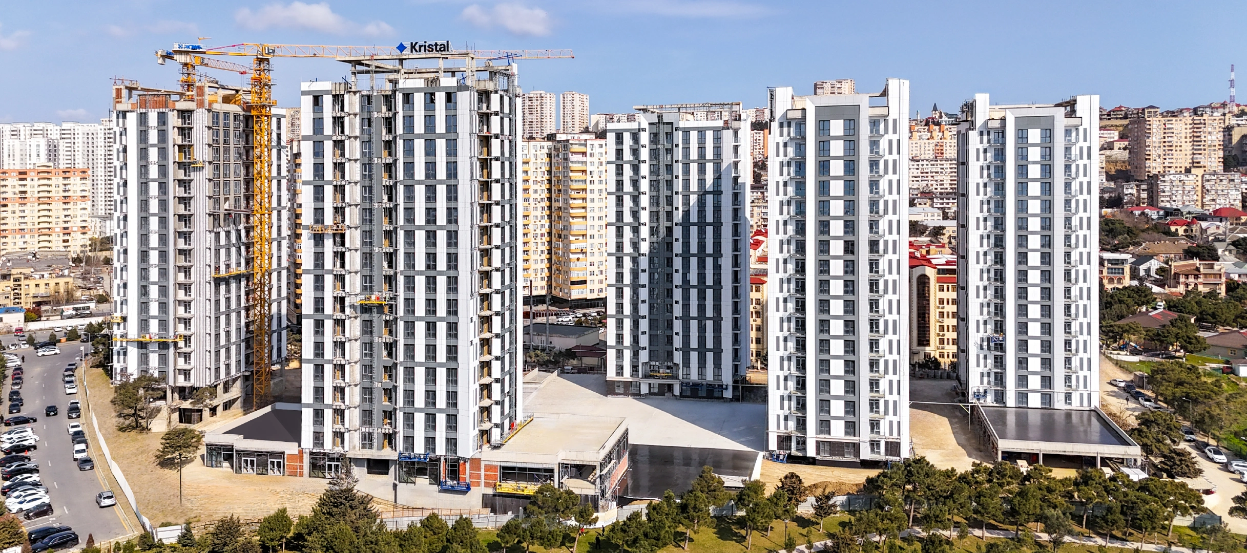 "Highland Residence"də tam təmirli mənzillər 20 ilədək ipoteka imkanı ilə - "Kristal!"
