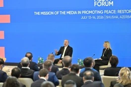 Prezident İlham Əliyev IV Şuşa Qlobal Media Forumunun açılışında iştirak edib - FOTO - VİDEO - YENİLƏNİB