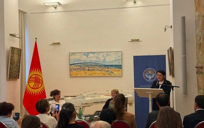 Vyanada Azərbaycan Mədəniyyət Mərkəzində Qırğızıstana həsr olunmuş kitabın təqdimatı keçirilib