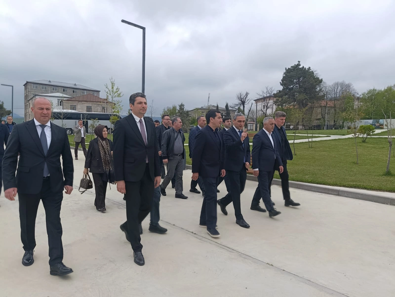 Diplomatik korpusun nümayəndələri Qarabağ Universitetində - FOTO