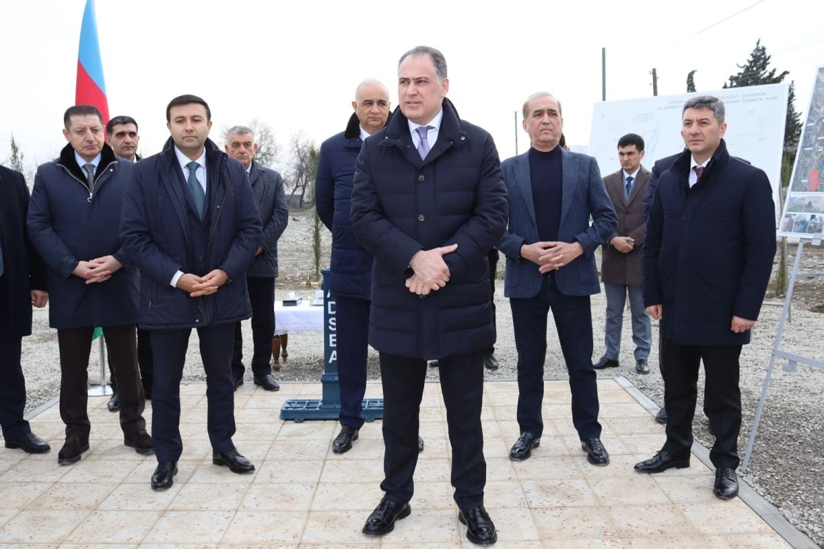 Göyçayın İkinci Ərəbcəbirli kəndi içməli su ilə təmin edilib