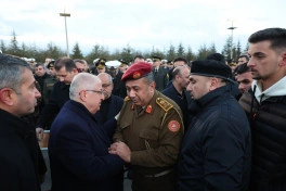 Ankarada təyyarə qəzasında həlak olanlar üçün anım mərasimi keçirilib - FOTO