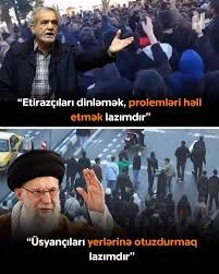 “İnqilab uğurla başa çatarsa, Pezeşkian hakimiyyətin nüvəsində əyləşən şəxsiyyətlərdən biri ola bilər...”.