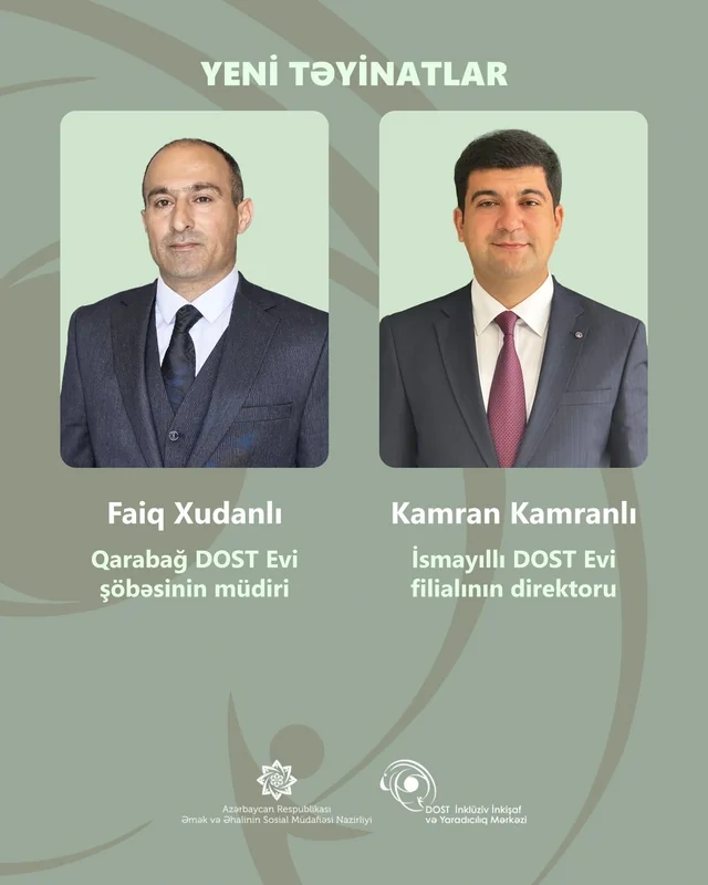 DOST Agentliyində yeni təyinatlar - FOTO