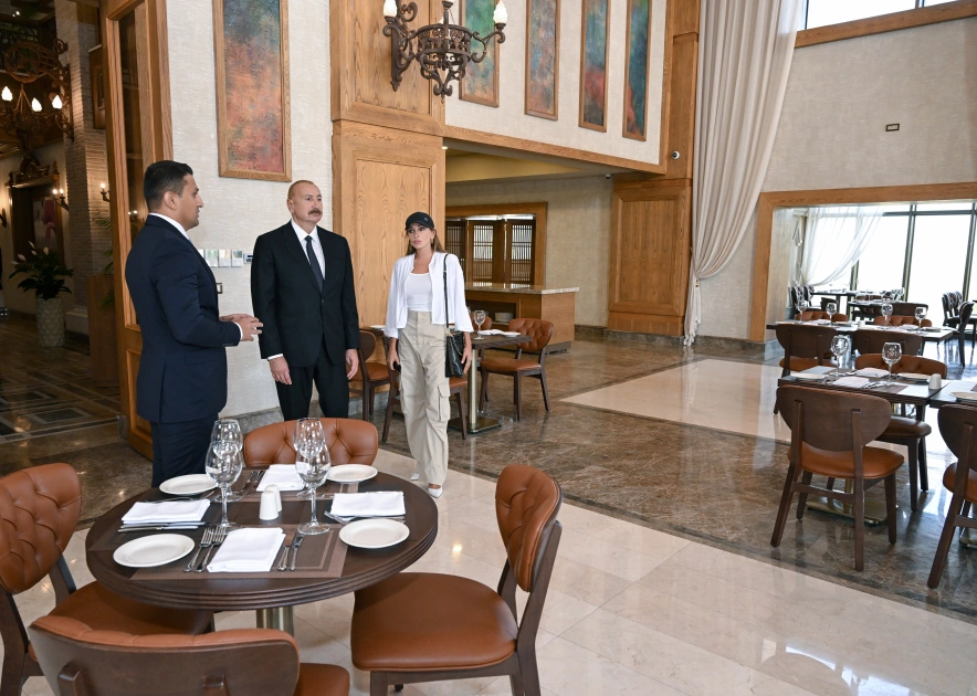 Şamaxıda "Pirqulu Park" hotelinin açılışı oldu - YENİLƏNİB - FOTO