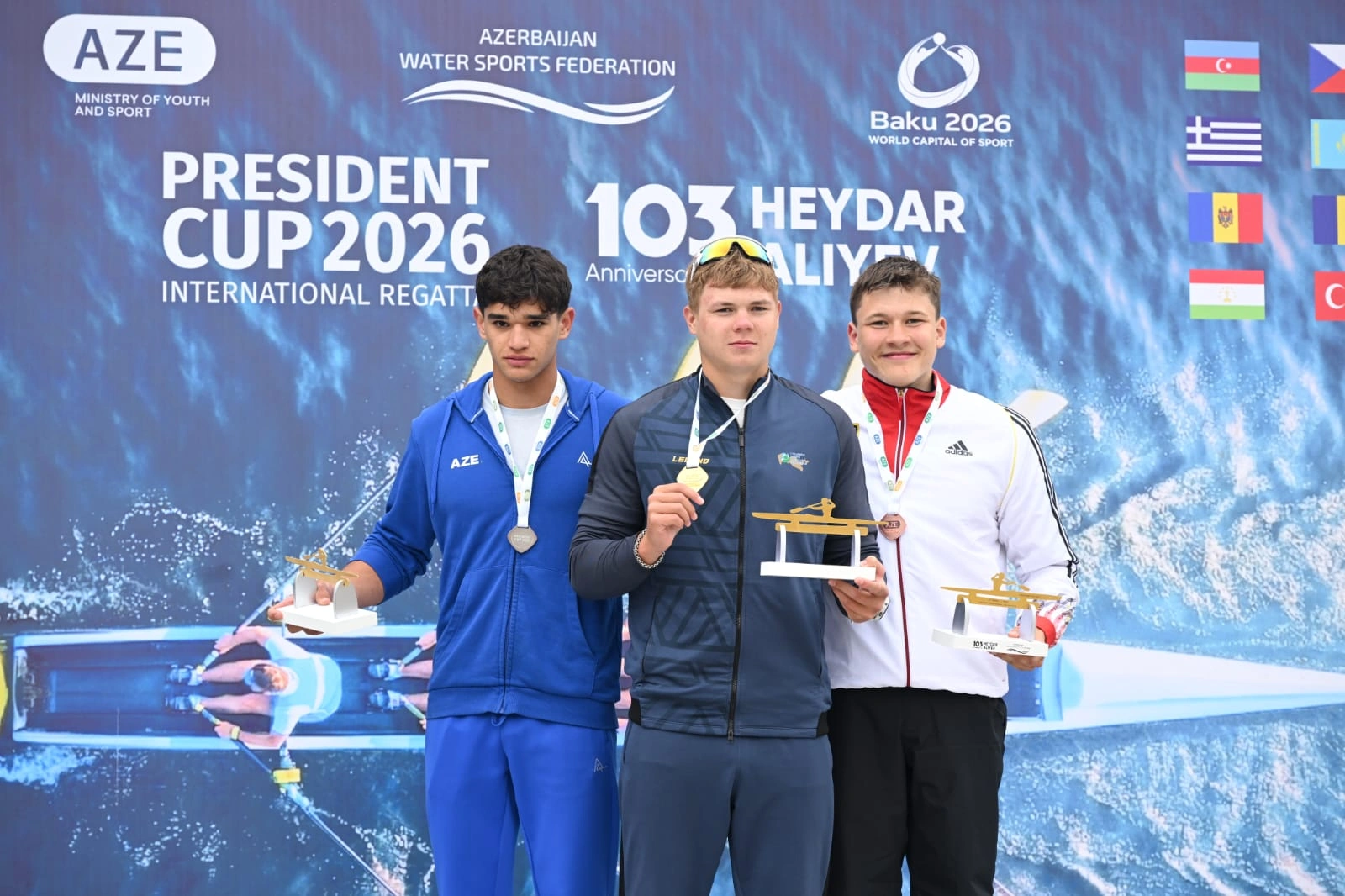 Avarçəkənlərimiz “Prezident Kuboku 2026” beynəlxalq reqatasına medalla başlayıb - FOTO