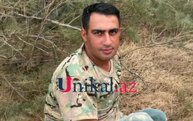 Hərbçimiz faciəvi şəkildə HƏYATINI İTİRDİ