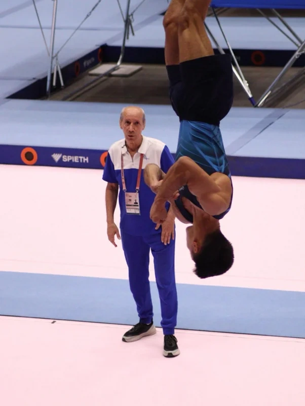 Azərbaycan tamblinq üzrə Avropa çempionatında komanda hesabında gümüş medal qazanıb - FOTO