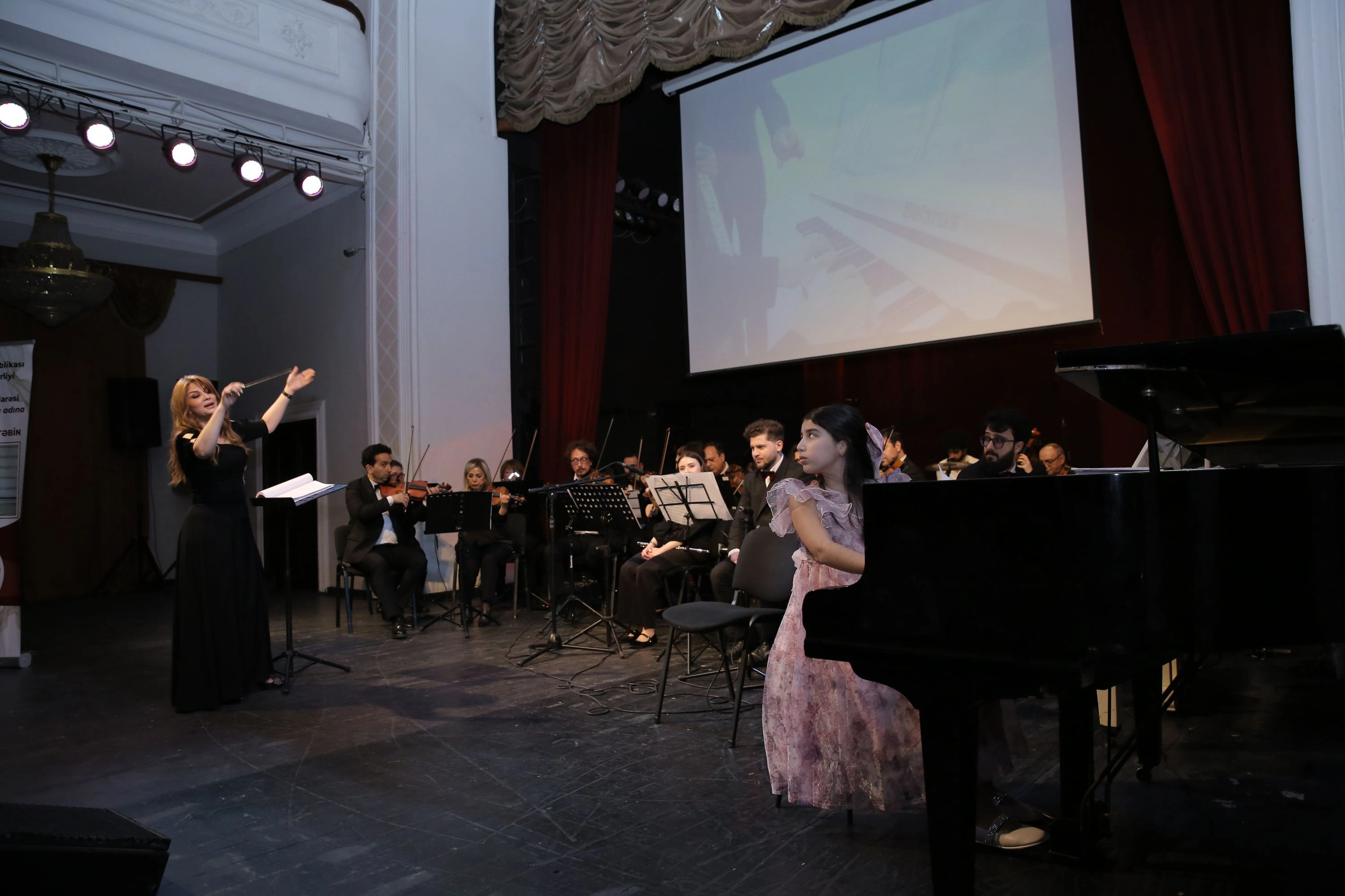 Mahnı Teatrında tanınmış uşaq musiqi məktəbinin 65 illik yubileyi qeyd edildi…-FOTOLAR+VİDEO