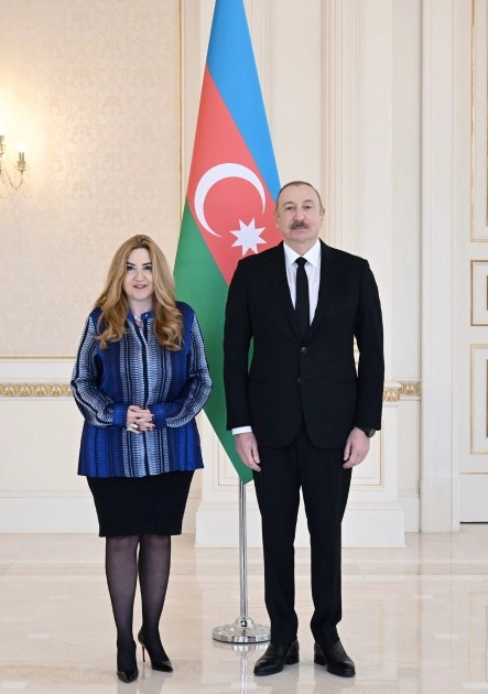 Prezident yeni səfirlərin etimadnamələrini qəbul etdi - FOTOLAR