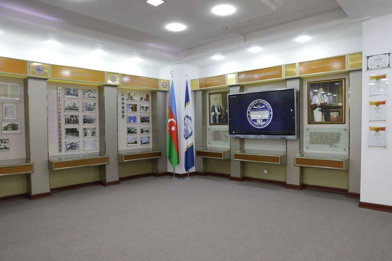 BDU-nun tarixi muzeyinin yenidənqurulmadan sonra açılış mərasimi olub - FOTOLAR