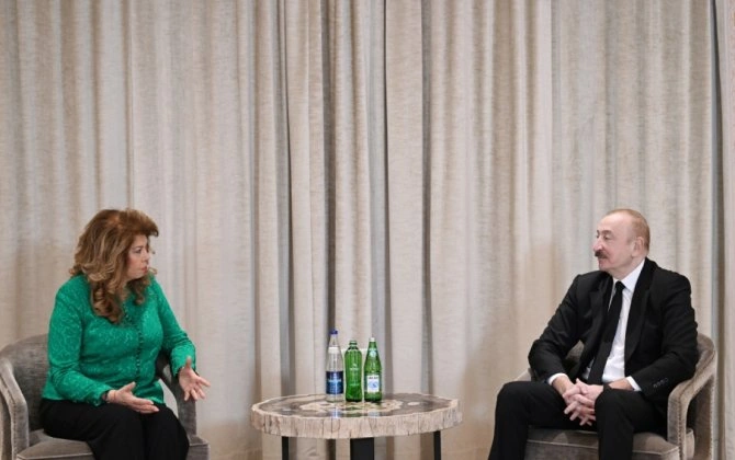 Prezident İlham Əliyev Münxendə Bolqarıstan Prezidenti ilə görüşüb - FOTO