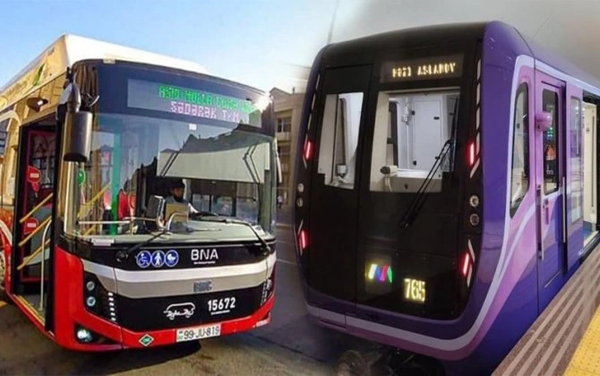Bu şəxslər üçün avtobus və metro PULSUZDUR