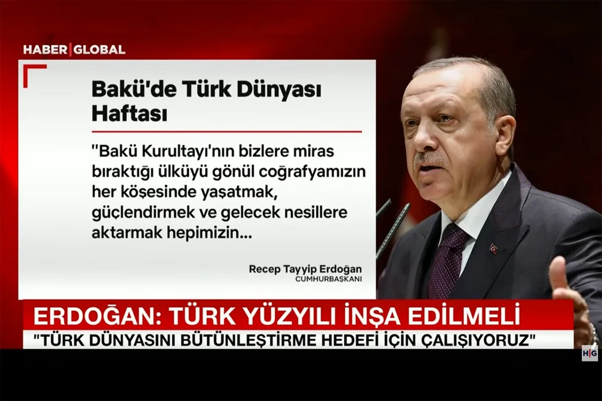"Haber Global" Bakıda keçirilən Türk Dünyası Həftəsi barədə süjet hazırlayıb - VİDEO