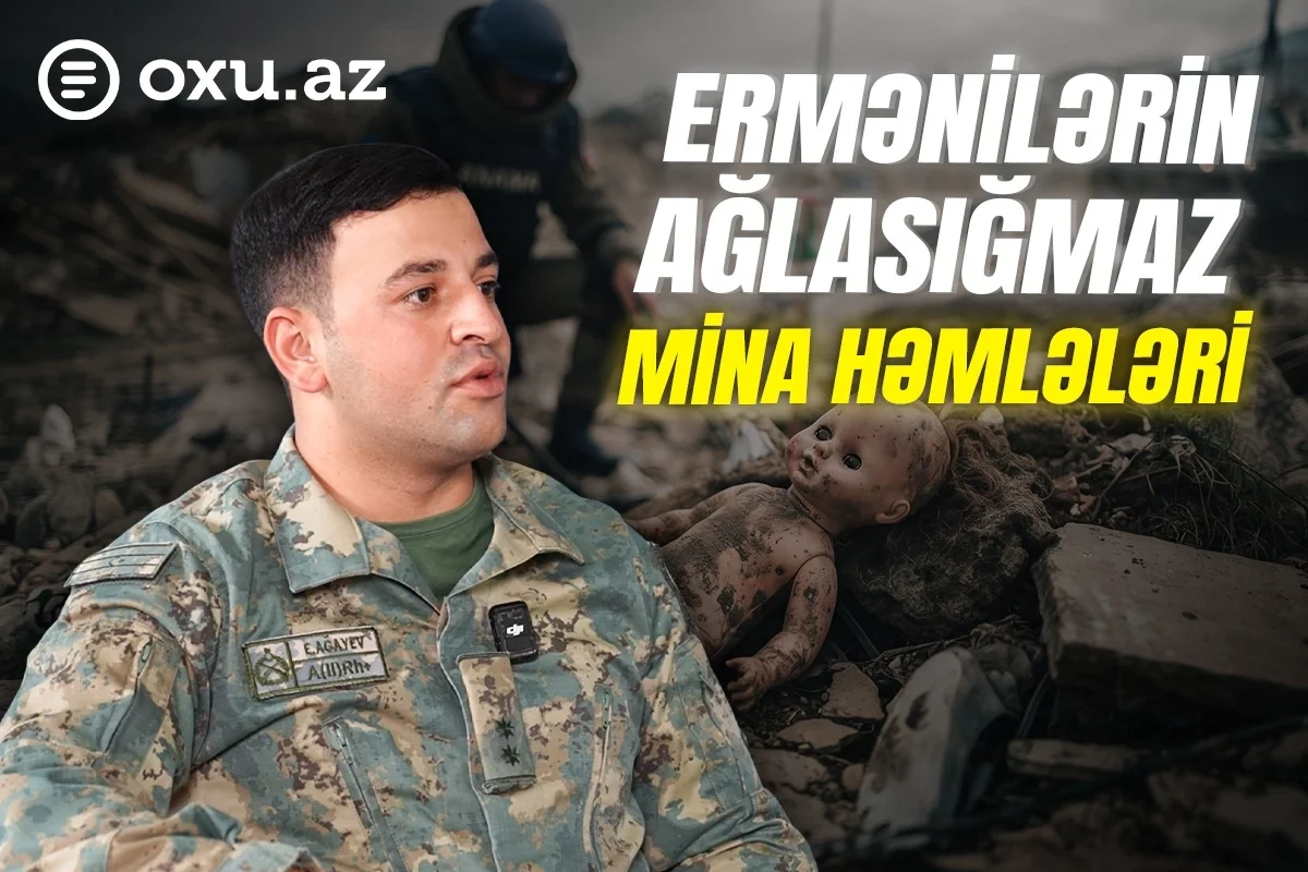 Elməddin Ağayev: "Ermənilər kuklaların içərisinə mina qoymuşdular" - VİDEO