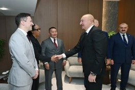 İlham Əliyev cüdo üzrə dünya çempionatının açılış mərasimini izləyib - YENİLƏNİB - FOTO