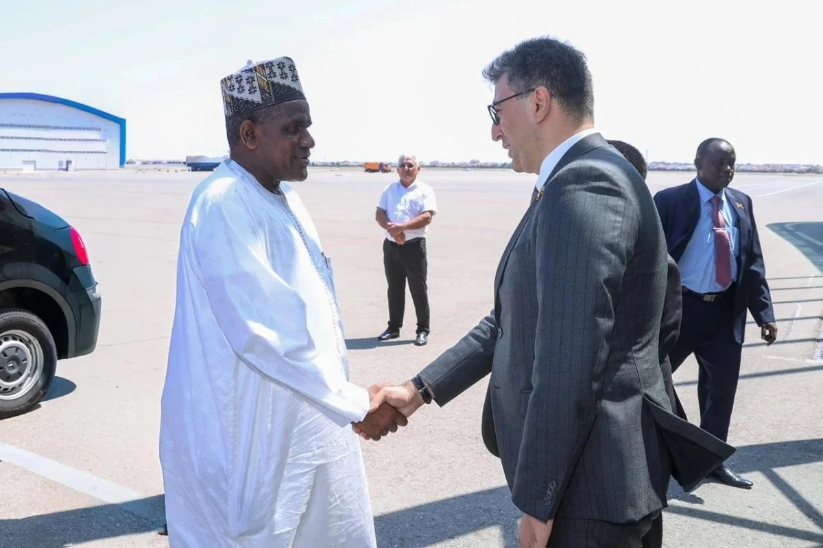 Niger Məsləhət Şurasının sədri Azərbaycana gəldi - FOTO