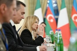 Prezident İlham Əliyevin İtaliya Baş naziri ilə geniş tərkibdə görüşü olub - FOTO - YENİLƏNİB
